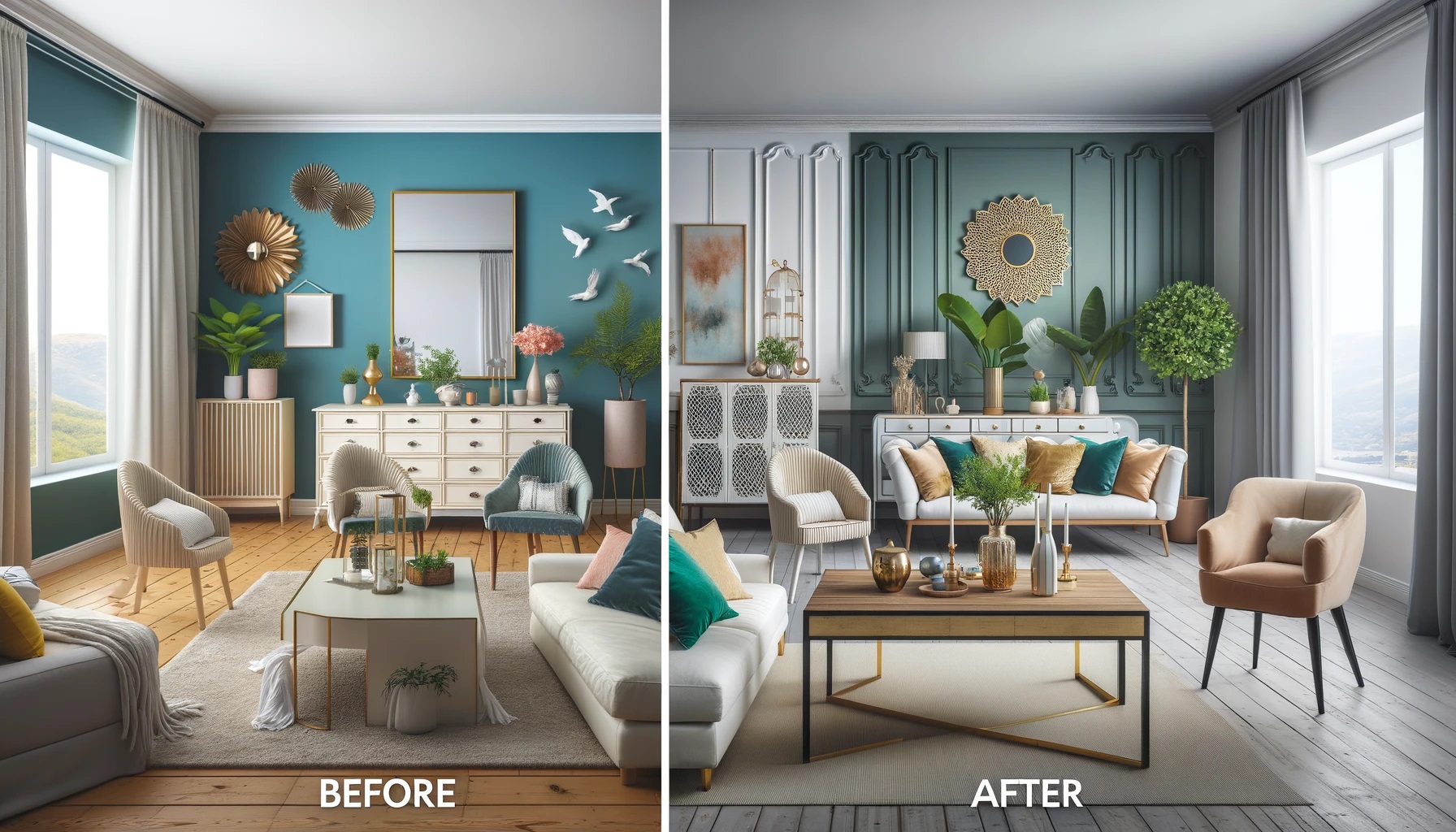 Before and After: Transform Your Space on a Budget