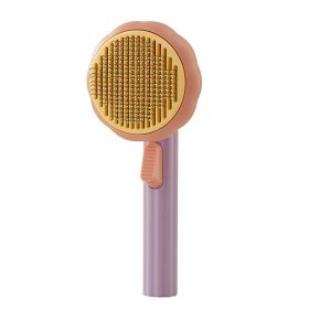 Pumpkin comb, pet comb, cat comb, pet brush, dog needle comb, floating hair remover, pet products, cross-border