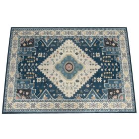 Faux Wool Fabric Area Rugs Doormat