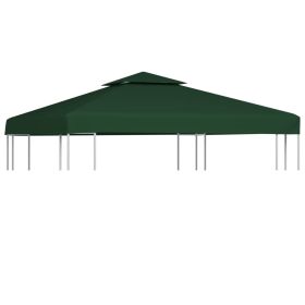 Gazebo Cover Canopy Replacement 1 oz/ft² Green 9.8'x9.8'