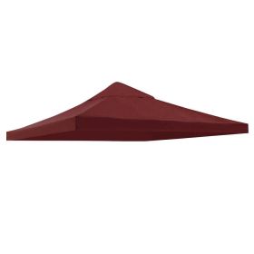 10'x10' Gazebo Canopy Top Replacement 1 Tier Patio Pavilion Cover UV30 Sunshade