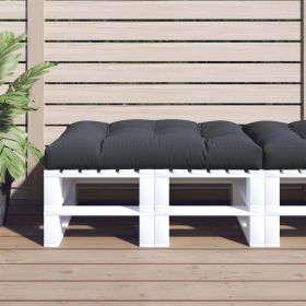 Pallet Cushion Anthracite 47.2"x31.5"x4.7" Fabric