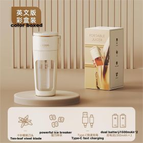 CEOOL Miss President Walking Juice Cup Home Small Rechargeable Portable Juicer Electric Blender