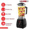 5 Core 2L Professional Countertop Blender Touch Screen For Kitchen