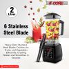 5 Core 2L Professional Countertop Blender Touch Screen For Kitchen