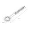 Spring Coil Whisk Egg Beater Stainless Steel Egg Frothier Milk Blender