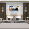 Abstract Wall Art for Living Room Geometric Canvas Wall Art Large Wall Pictures Colorful Modern Framed Artwork for Bedroom Dining Room Home Office Wal